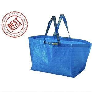 NWOT IKEA FRAKTA Large Shopping Tote Bag